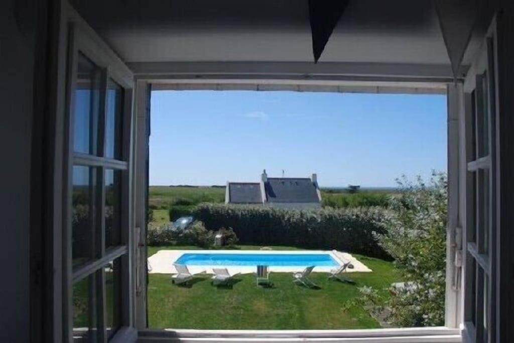 Maison "Ker Galinette " , Belle-Ile-En-Mer, Piscine Chauffee Et Jacuzzi Bangor Exterior foto