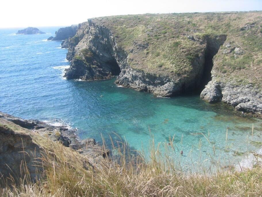 Maison "Ker Galinette " , Belle-Ile-En-Mer, Piscine Chauffee Et Jacuzzi Bangor Exterior foto